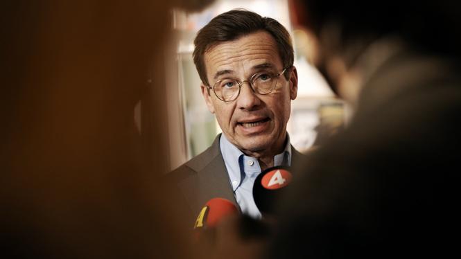 Statsminister Ulf Kristersson (M).
