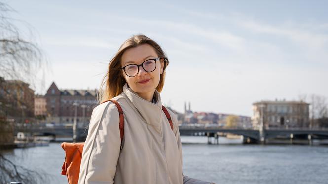 Dagens ETC:s reporter Aleksandra Pogorzelska.