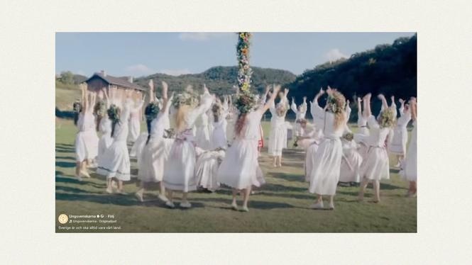 Bevara Sverige svenskt – och blodigt. När Ungsvenskarna vill hylla det gamla Sverige gör man det med fiktiva svenskar, inspelade i Ungern.