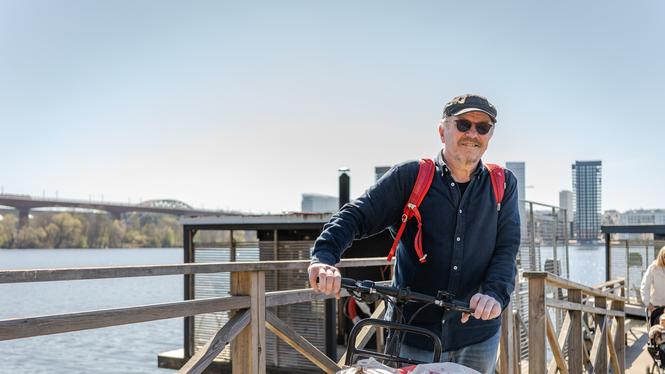 Tantobastun i Stockholm besöks två gånger i veckan av 71-åriga Olle Dansk.