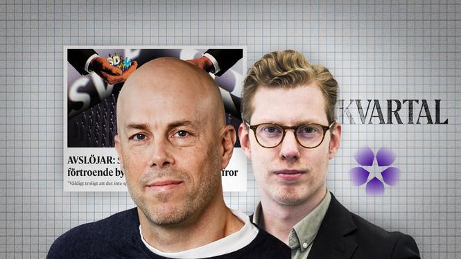 Patrik Öhberg vid Som-institutet, säger att det som Kvartal och Ludde Hellberg kallar för avslöjande redan ligger öppet på deras hemsida.