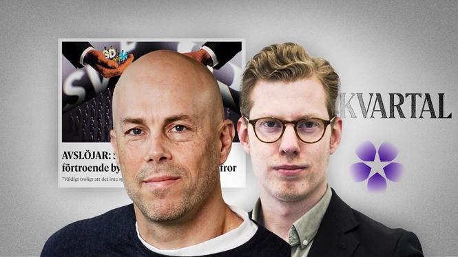 Patrik Öhberg vid Som-institutet, säger att det som Kvartal och Ludde Hellberg kallar för avslöjande redan ligger öppet på deras hemsida.