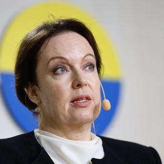 Vattenfalls vd Anna Borg. Arkivbild.