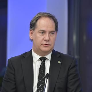 Kenneth G Forslund (S), förste vice talman i riksdagen. 