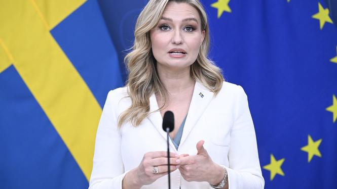 Kristdemokraternas partiledare Ebba Busch (KD). Arkivbild.