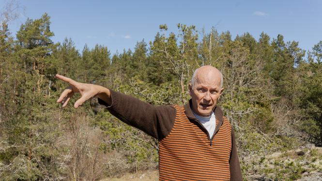 Lars Gustavsons familj har fritidshus bara ett stenkast från den plats där Sveriges första nya kärnkraftsanläggning på decennier planeras. ”Slaget om kärnkraften står här, i Valdemarsvik”, säger Lars Gustavson.