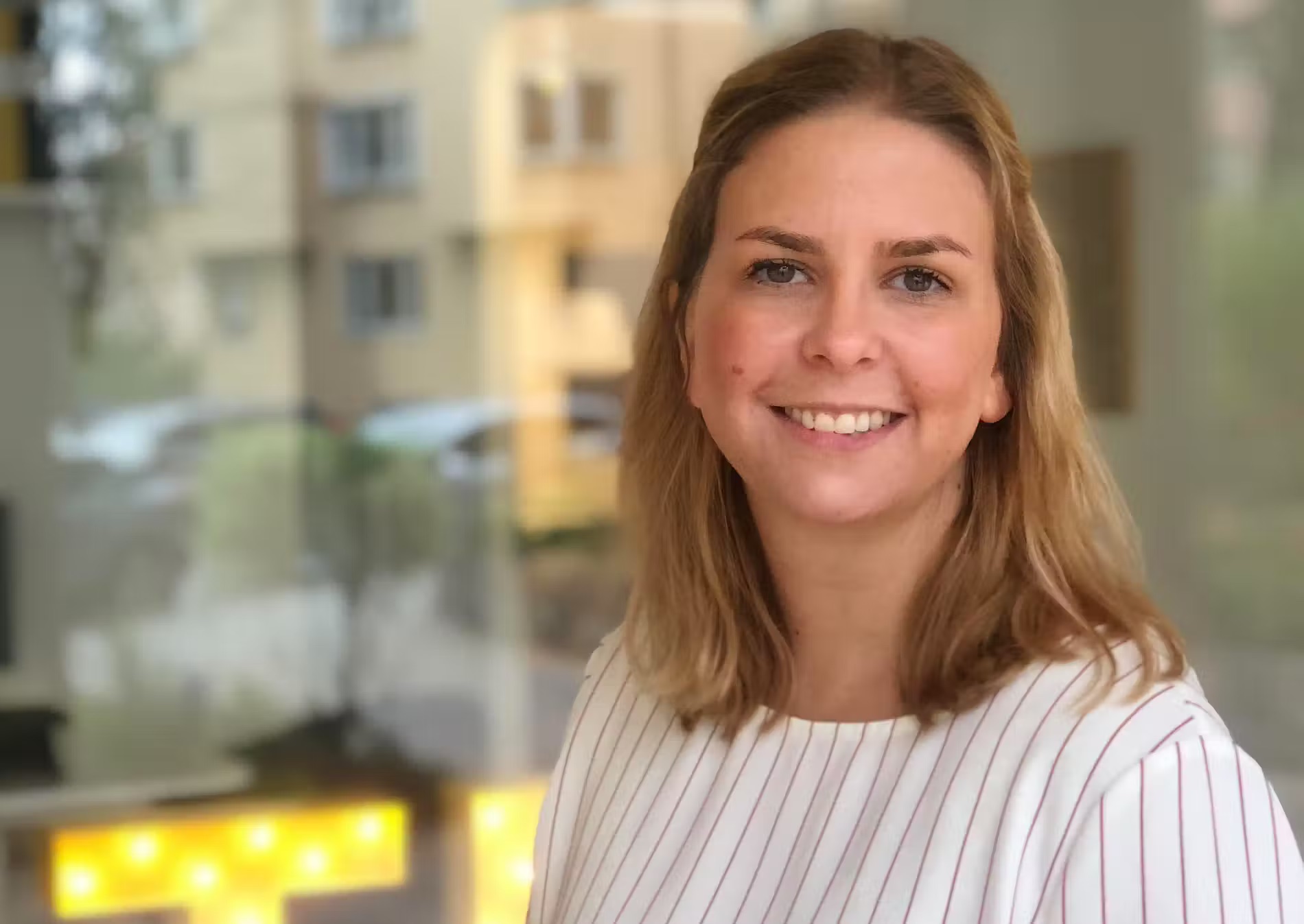 Olivia Trygg Larsen, grundare och tillförordnad generalsekreterare, stiftelsen Trygga barnen.