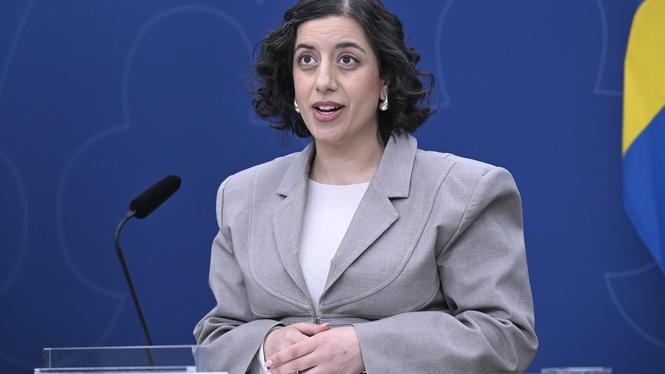 Utbildnings- och integrationsminister Simona Mohamsson (L). Arkivbild.