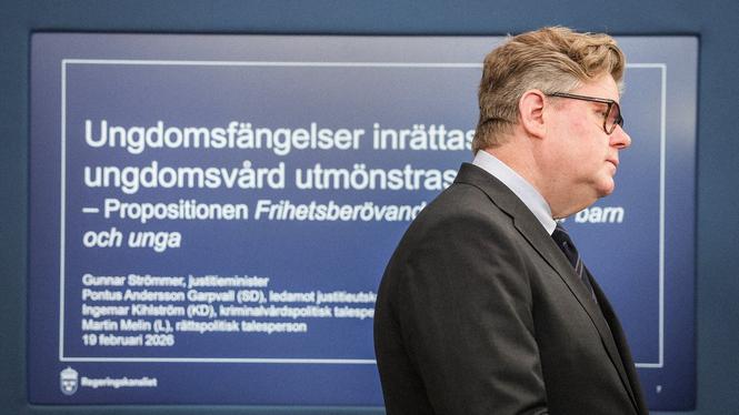 Justitieminister Gunnar Strömmer (M).