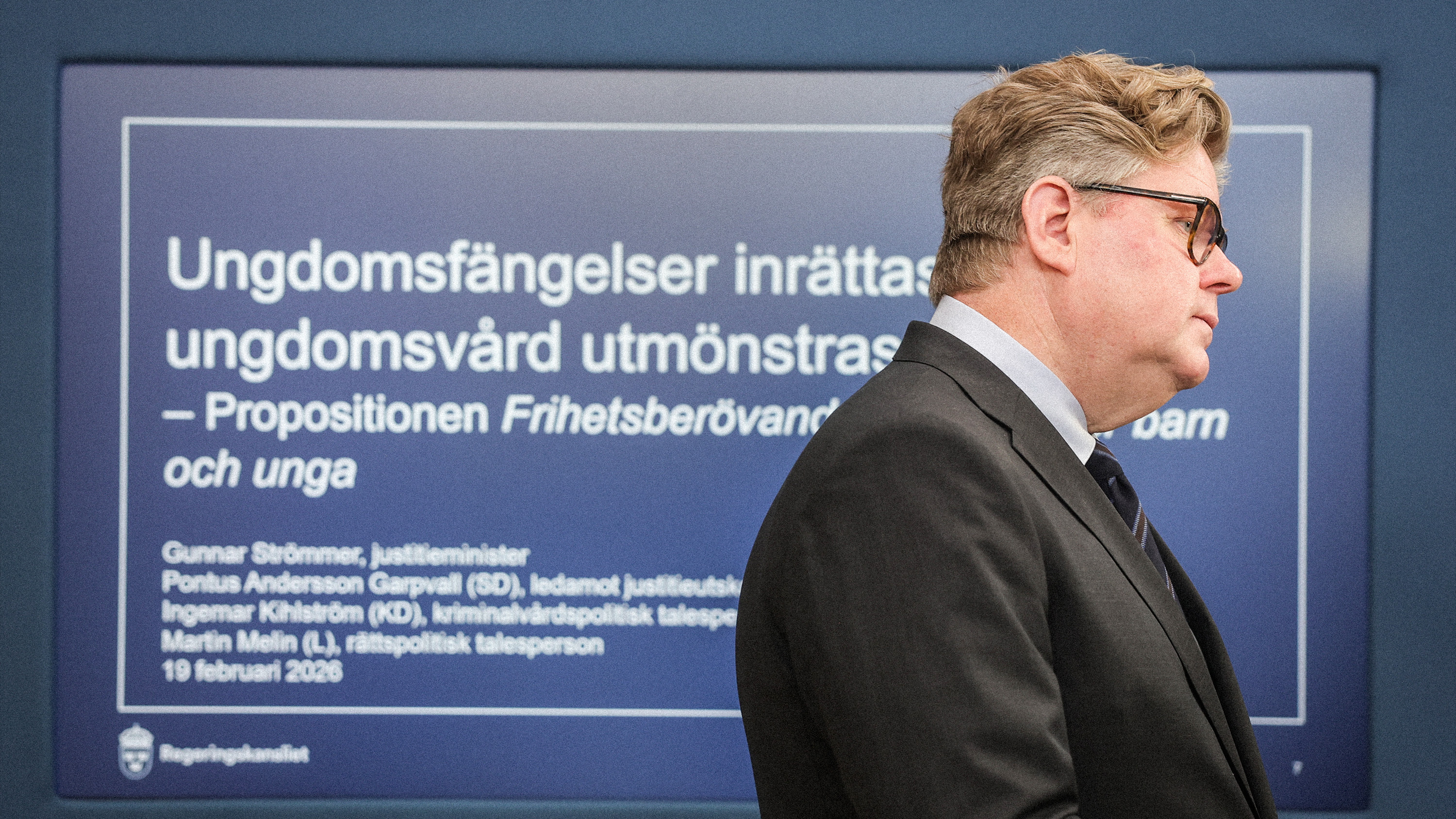 Justitieminister Gunnar Strömmer (M).