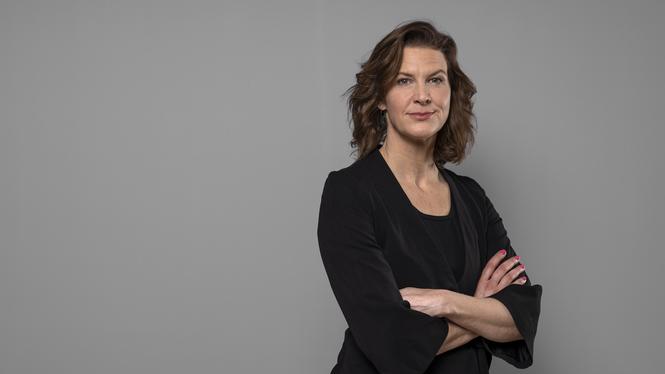Jämställdhetsminister Nina Larsson (L).