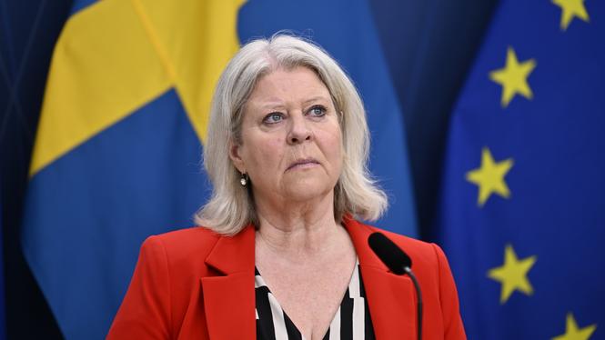 Socialtjänstminister Camilla Waltersson Grönvall (M).