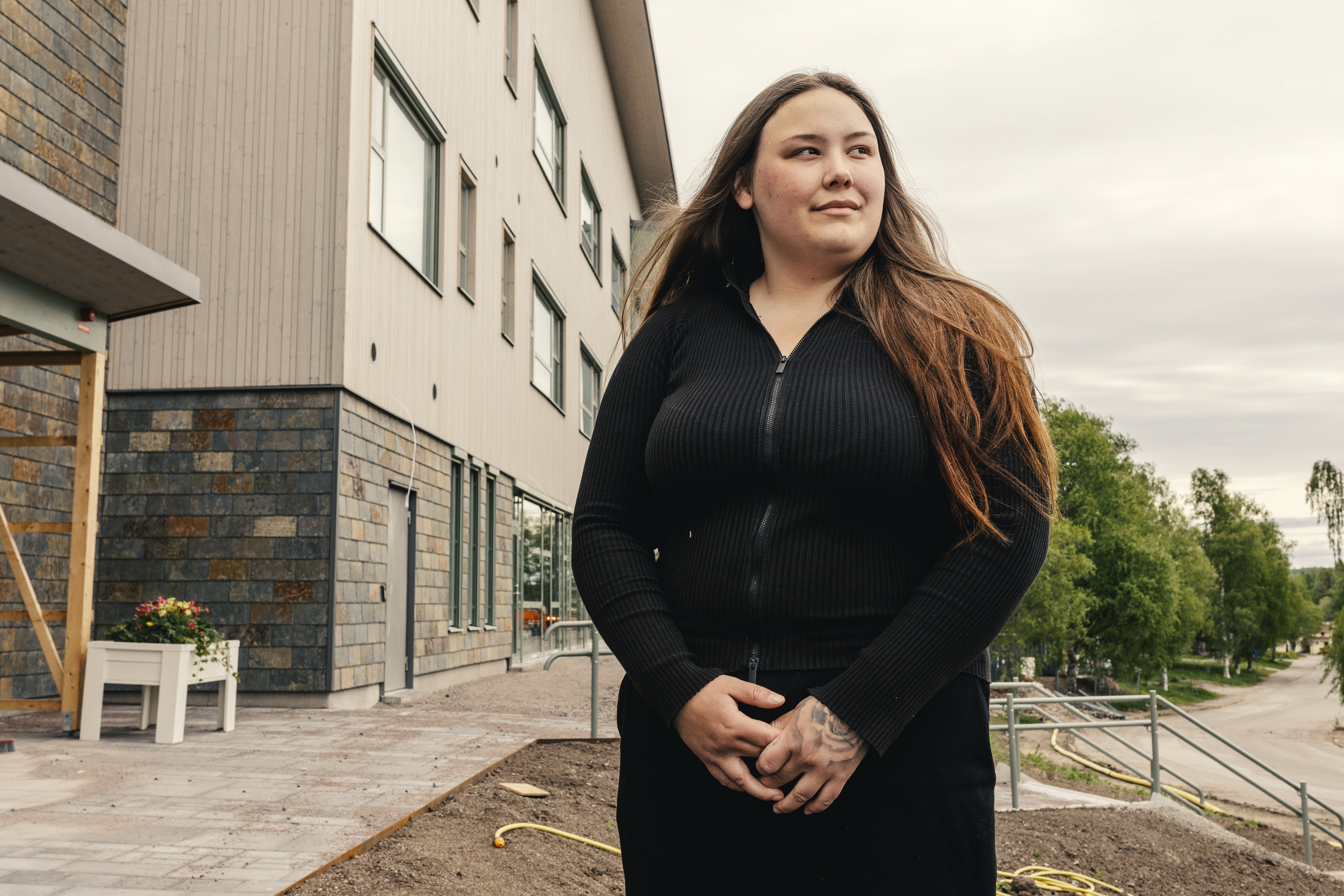 ”Jag är superglad och tycker att det är jättekul att jag har fått den här möjligheten”, säger Tindra Sahlén som omfattats av aktivitetskravet i Hofors.