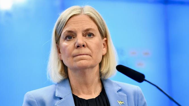 Socialdemokraternas partiledare Magdalena Andersson (S). Arkivbild.