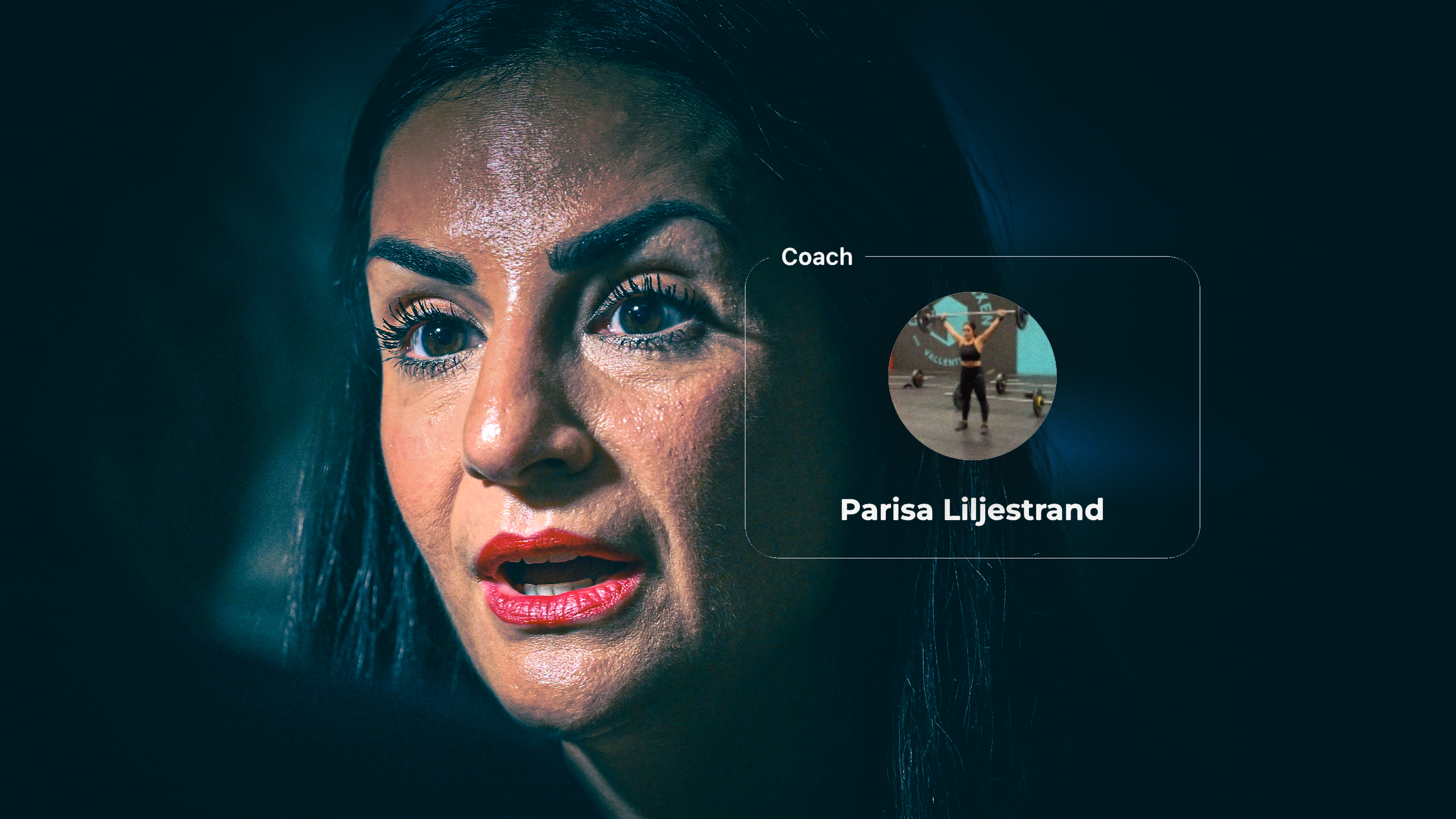 Kulturminister Parisa Liljestrand (M) är en stor träningsfantast.