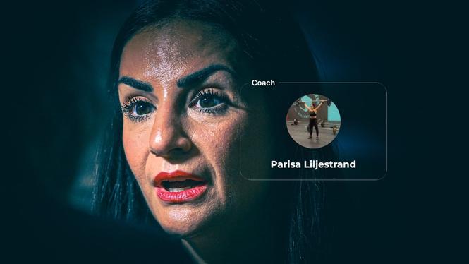 Kulturminister Parisa Liljestrand (M) är en stor träningsfantast.