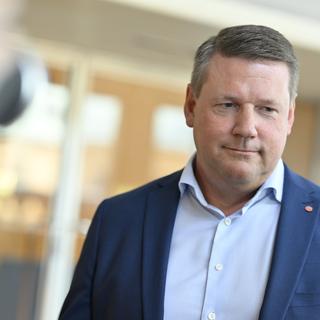 Socialdemokraternas partisekreterare Tobias Baudin (S) kommenterar SCB:s partisympatiundersökning.