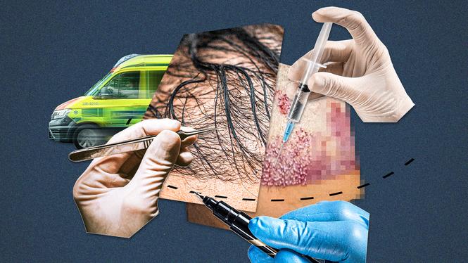 Månader på sjukhus • Ovanlig bakterie • Felaktigt hivtest.
