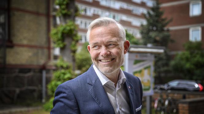 Jonas Attenius (S), kommunstyrelsens ordförande i Göteborg. 