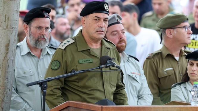 Israels militärchef Eyal Zamir. Arkivbild.