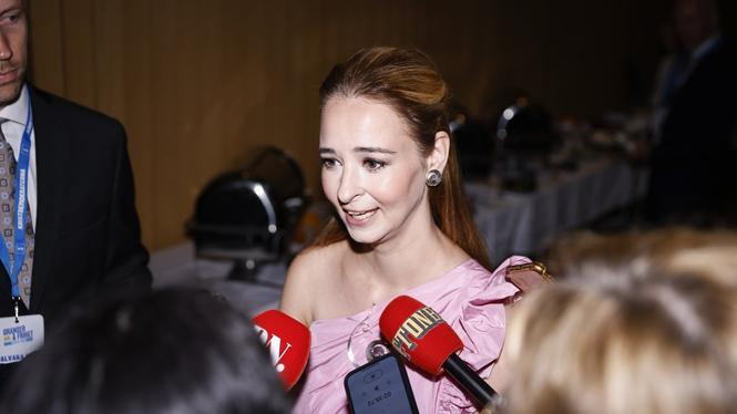KD-politikern Alice Teodorescu Måwe fick nyligen en utmärkelse från en bosättarkopplat organisation. Arkivbild.