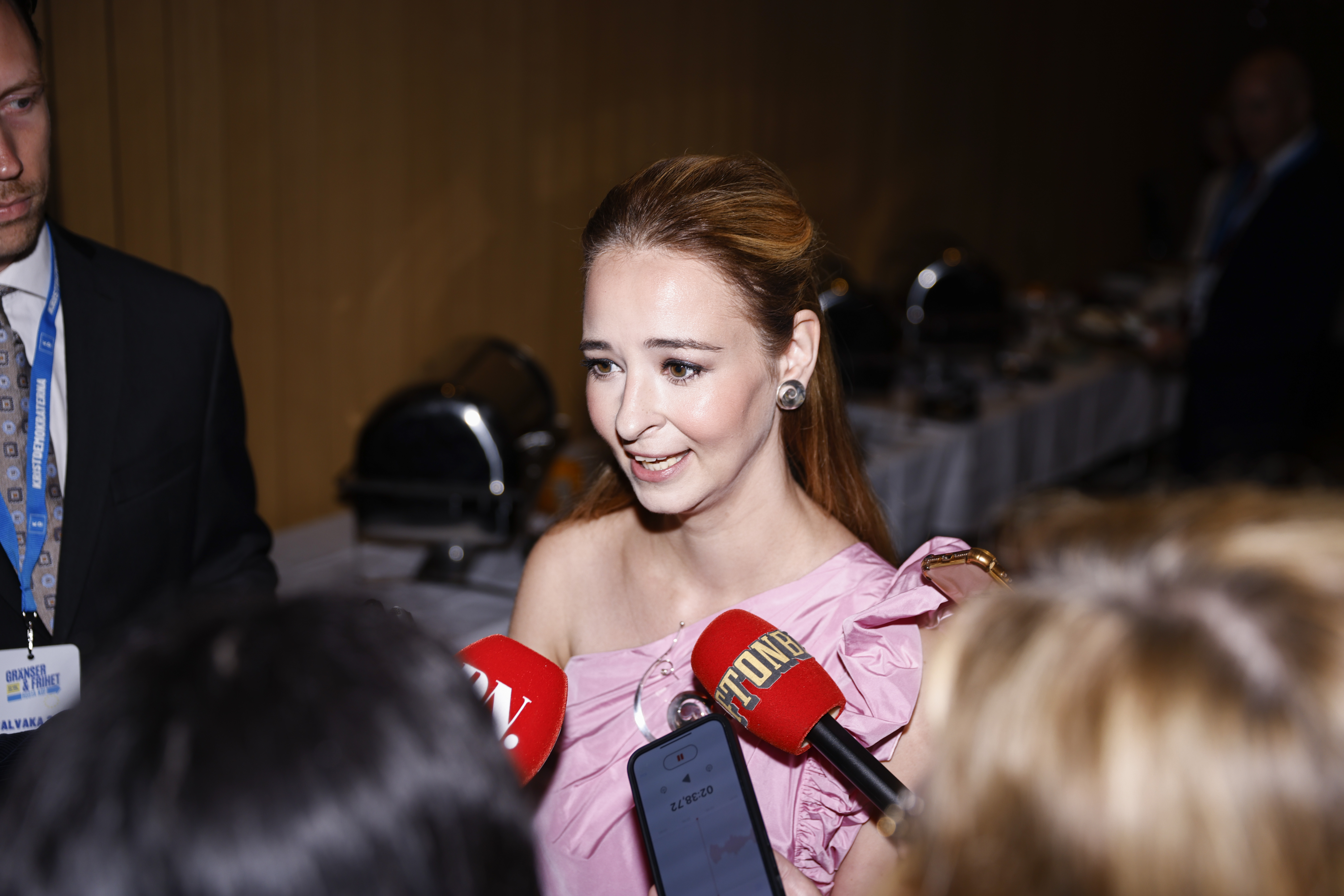 KD-politikern Alice Teodorescu Måwe fick nyligen en utmärkelse från en bosättarkopplat organisation. Arkivbild.