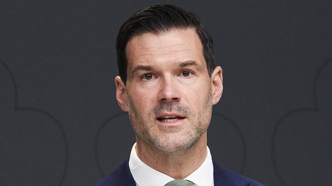 Migrationsminister Johan Forssell (M). Arkivbild.