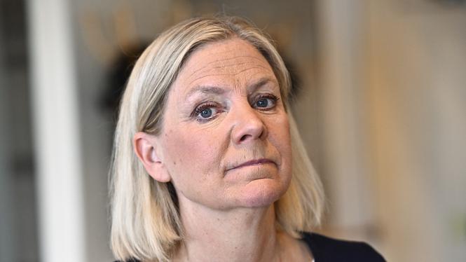 Socialdemokraternas partiledare Magdalena Andersson.