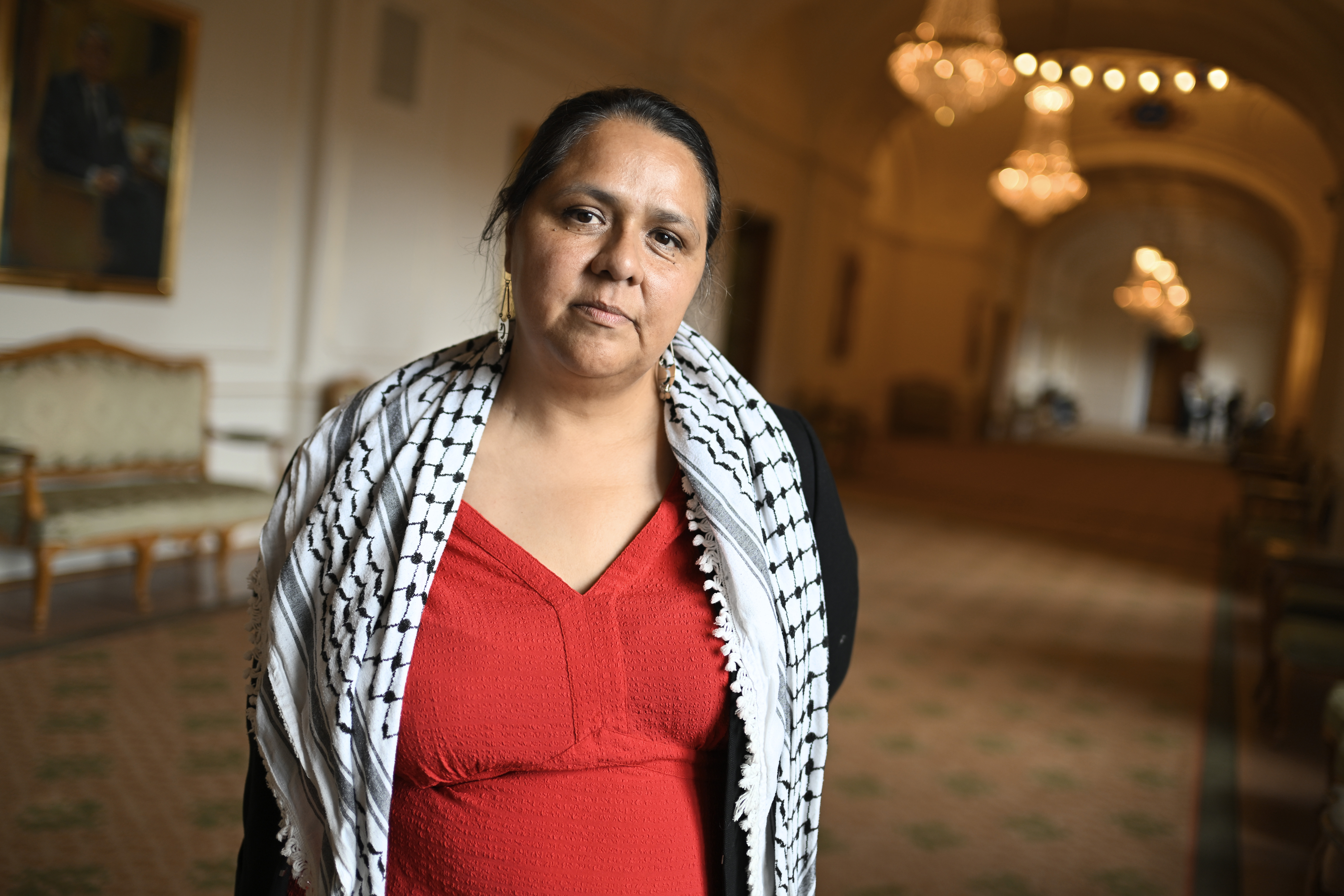 Lorena Delgado Varas har delat ännu en bild som Judiska centralrådet menar bygger på antisemitiska föreställningar.