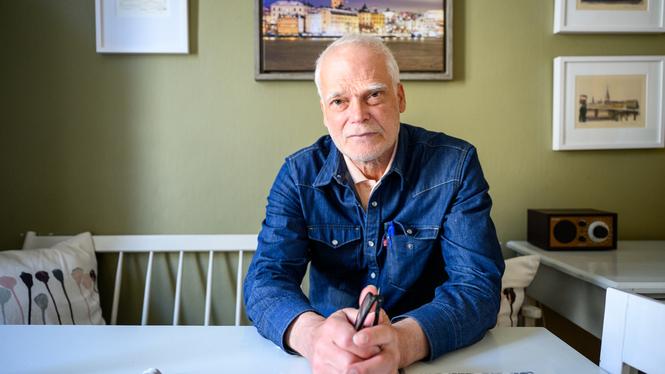 Polisen Stefan Stråhle, som jobbat på bedrägerisektionen hela sitt liv, gick i pension för två år sedan.