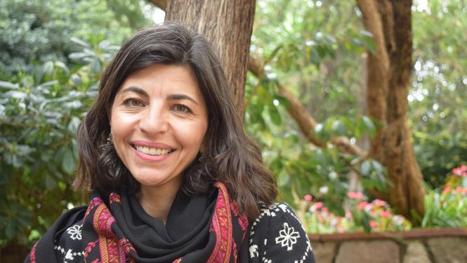"Israel säger att vi palestinier inte existerar, men genom vår matkultur och våra recept bevisar vi motsatsen", säger kocken Fidaa Abuhamdiya.