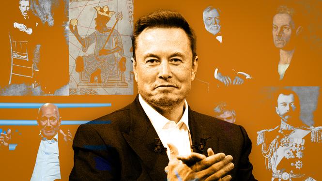 Elon Musk är mångbiljonär. Men hur stor var Nikolaj II:s förmögenhet?