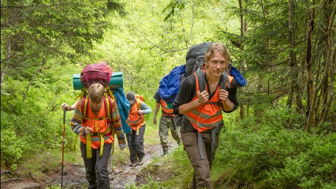 Nyligen deltog Vebjørn Bjelland Berg i en 70 kilometer lång klimatmarsch mellan Eidsvoll och stortinget i Oslo.