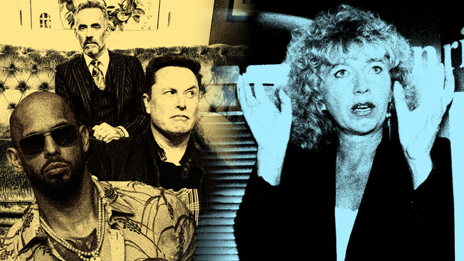 Personligheter som Jordan B. Peterson, Elon Musk och Andrew Tate har alla blivit stora inom manosfären på internet. Forskaren Eva Lundgren utsattes för drev till följd av sin forskning under 90-talet.
