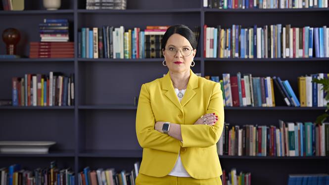 ”Låg arbetslöshet och omställningsarbetslöshet är en rimlig utgångspunkt i arbetsmarknadspolitiken”, säger Therese Svanström, ordförande på TCO.